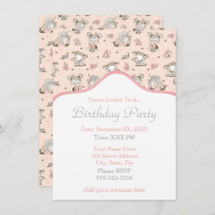 Invitation Petites Filles Lisant Des Livres Idées Cadeaux