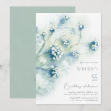 Petites Fleurs blanches Anniversaire N'importe que