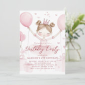 Invitation Petites princes et fête d'anniversaire de la Couro (Debout devant)