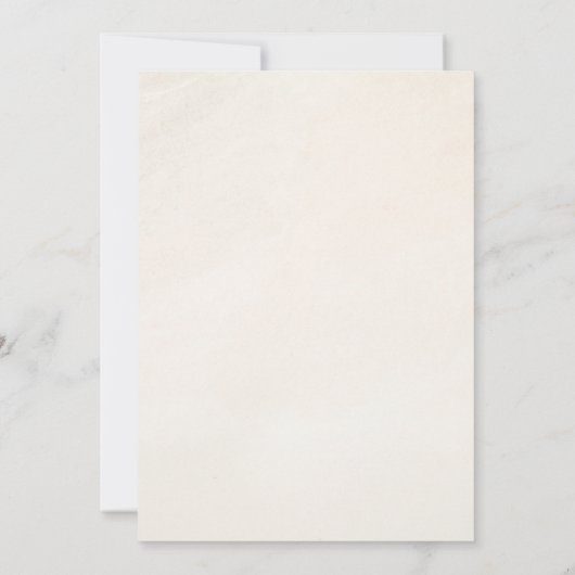 Invitation Petits animaux de la jungle (Dos)