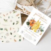 Invitation Petits Citrouilles Vêtements de bébé Baby shower I