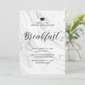 Invitation Petits déjeuners et réunions (Debout devant)