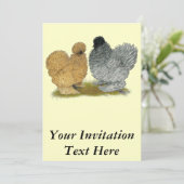 Invitation Petits poulets (Debout devant)
