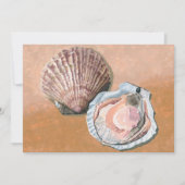 Invitation Pétoncles encore en vie (Devant)