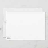 Invitation Pétoncles encore en vie (Dos)