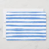 Invitation Peu d'invitation d'anniversaire de vacances (Dos)