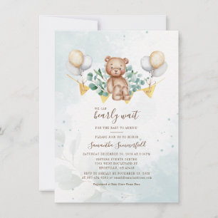 Invitation Peut attendre prématurément Eucalyptus Aquarelle B