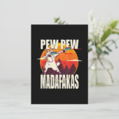 Invitation Pew Pew Madafakas Pew Pew Madafakas Chèvre (Debout devant)