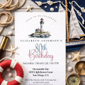 Invitation Phare 80e anniversaire