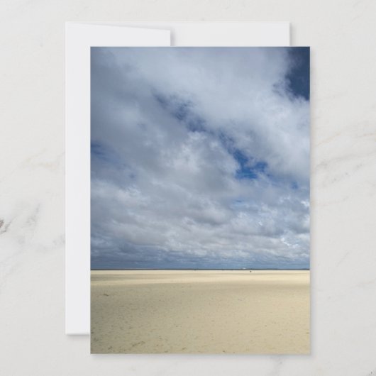 Invitation Phare À La Plage Mariage Décontracté (Dos)