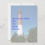 Invitation Phare de Barnegat : Vieux Barney (Dos)
