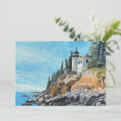 Invitation Phare de Bass Harbor (Debout devant)