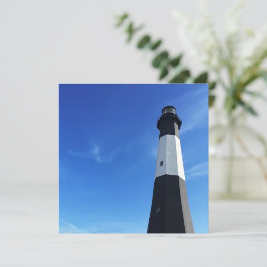 Invitation phare de l'île de Tybee (Debout devant)