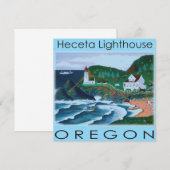 Invitation Phare Heceta (Devant / Derrière)