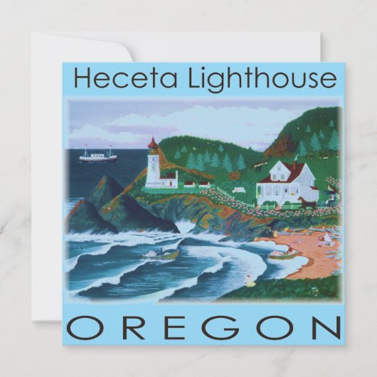 Invitation Phare Heceta (Devant)