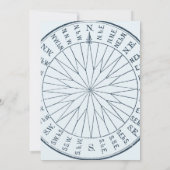 Invitation Phare Nautique Baby shower maritime (Dos)