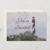 Invitation Phare Saint Augustine (Devant / Derrière)