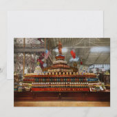 Invitation Pharmacie - Douce réussite 1876 (Devant / Derrière)