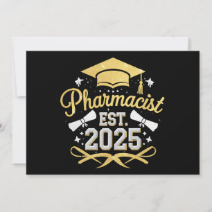 Invitation Pharmacien Diplômé de Pharmacie 2025