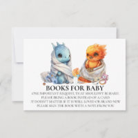 Phoenix Dragon Twins Baby shower Livre pour bébé