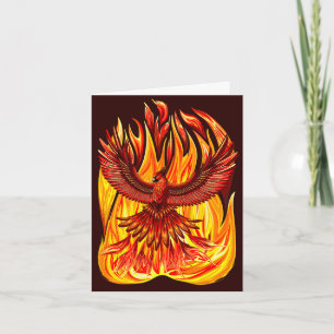 Invitation Phoenix mythologique immortelle Créature