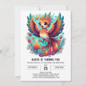 Invitation Phoenix Whimscape Dreamscape Anniversaire (Devant)