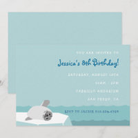 Phoque Arctique Océan Enfants Anniversaire