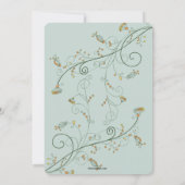 Invitation photo à des coins précis (Dos)