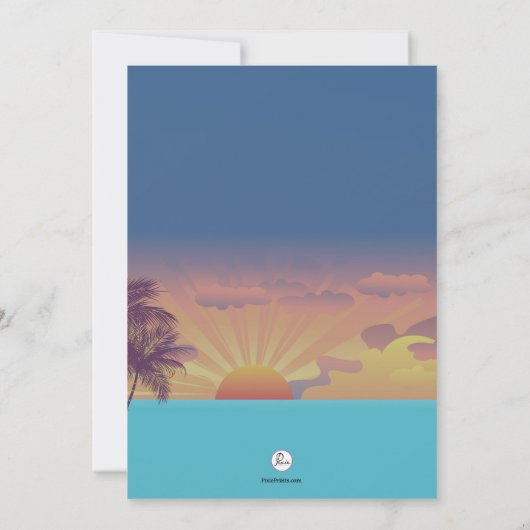 Invitation photo à la course (Dos)