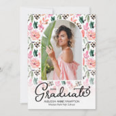 Invitation Photo à la mode sur l'invitation de la Fête de la  (Devant)