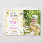 Invitation photo Abeille Jaune (Devant)