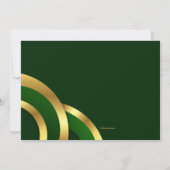 Invitation Photo Abstraite Moderne (Dos)