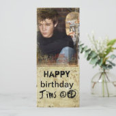 invitation photo ado (Debout devant)