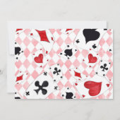 Invitation Photo Alice dans One derland 1er anniversaire (Dos)