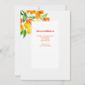 Invitation photo Amber Glory (Dos)