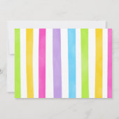 Invitation photo anniversaire bonbons modifiable (Dos)