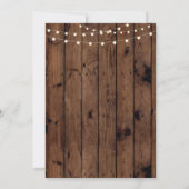 Invitation Photo Anniversaire de la fête Hommes Photos Surpri (Dos)