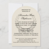 Invitation Photo Arch School College Annonces de diplômés (Dos)