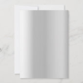 Invitation Photo Argent Graduation Party (Dos)