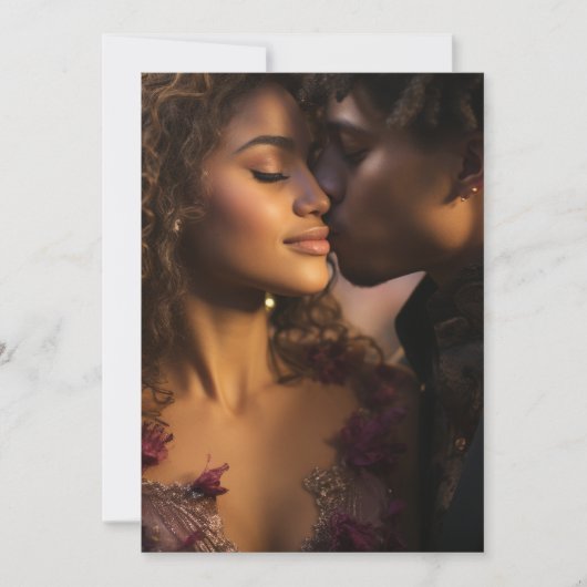 Invitation Photo Arrière - plan Card pour Vellum Enregistrer (Devant)