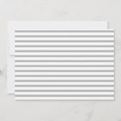 Invitation photo avec flèche tribale pour un wild (Dos)