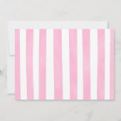 Invitation Photo Ballerine Dorée  (Dos)