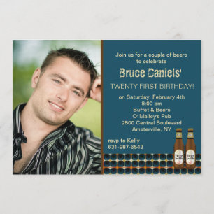 Invitation photo Beer Cheers
