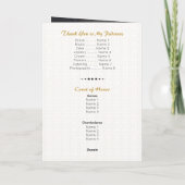 Invitation photo Black & Gold Arabian Quinceañera (Dos)