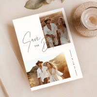 Photo Boho Enregistrer la date