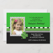 Invitation photo branchée de la Saint-Patrick (Devant)