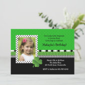 Invitation photo branchée de la Saint-Patrick (Debout devant)