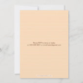 Invitation PHOTO CHRISTENING INVITES : faith 4P (Dos)