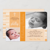 Invitation PHOTO CHRISTING INVITES : Essence 8L : (Devant / Derrière)