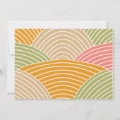 Invitation Photo citrouille Harvest Scarecrow Anniversaire (Dos)